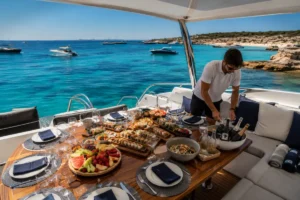 Ibiza or Formentera yacht catering?